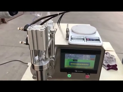 Semi Automatic Piston Beverage Honey Shampoo Nail Cosmetic Paste Packing Filling Machine