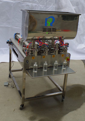 Máquina de engarrafamento automatizada garrafa SS304 do ANIMAL DE ESTIMAÇÃO, máquina de enchimento 1L 4 líquida principal