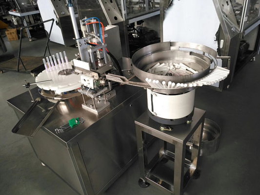 Máquina de preenchimento de líquido/pasta/pólvora farmacêutica de alta precisão com uma única/dual
